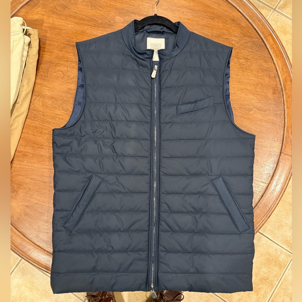 Eleventy Nylon Vest NAVY size L